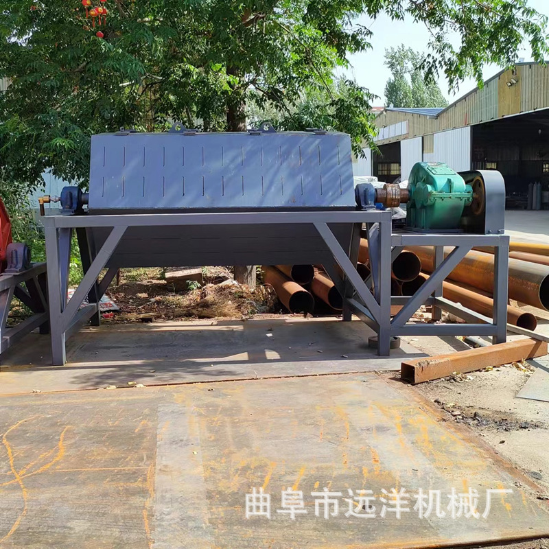 石头打磨机方管镀锌件六角滚筒抛光机旧铁钉滚桶研磨机