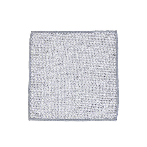 Single-sided Silver Wire Dishcloth, Oil-Proof Steel Wire Dishwashing Cloth, Alternative to Steel Wool, Household Multi-Function Cleaning Cloth