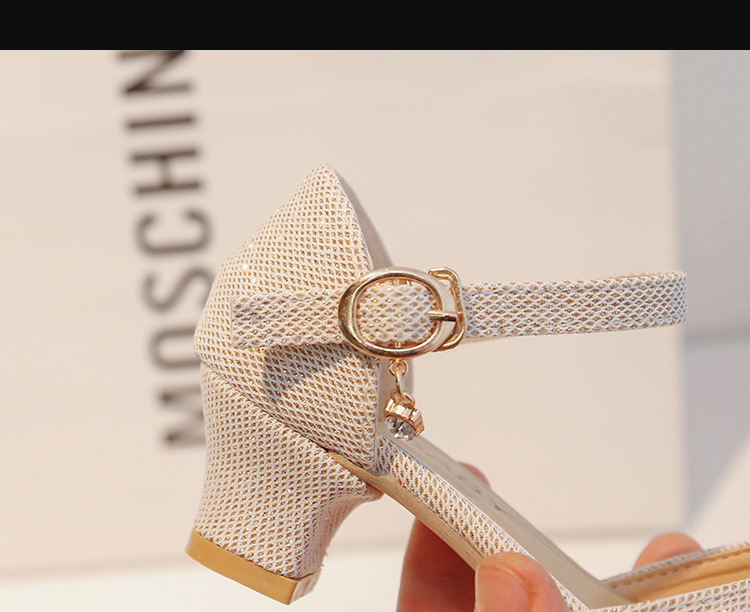 Kinder 2024 Frühjahr Neue Nette Mädchen Wasser Diamant Prinzessin Leder Kristall Baby Bogen Einzelnen Schuhe_voghion.com