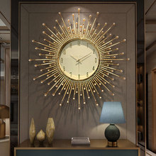 2024新款欧式轻奢家用挂钟客厅现代时尚装饰钟表简约挂墙创意时钟