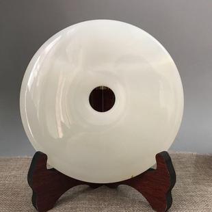 Jade Ornaments, White Jade Safety Buckle, Genuine Jade, Entrance Wine Cabinet, Jade Buckle, Living Room Wine Cabinet