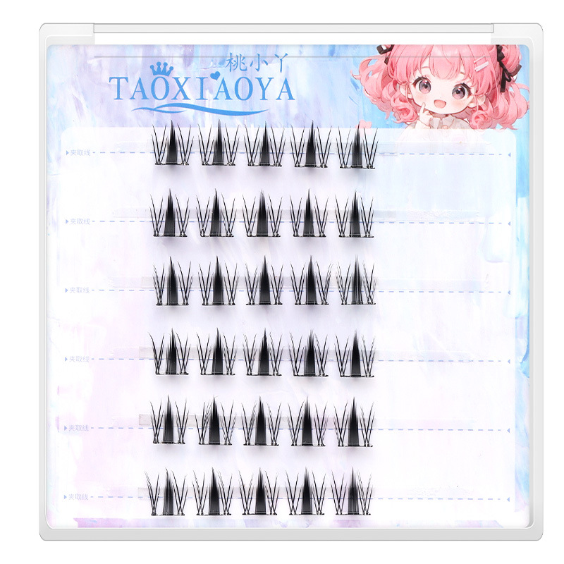 작은 토끼 6줄(접착제 없음)