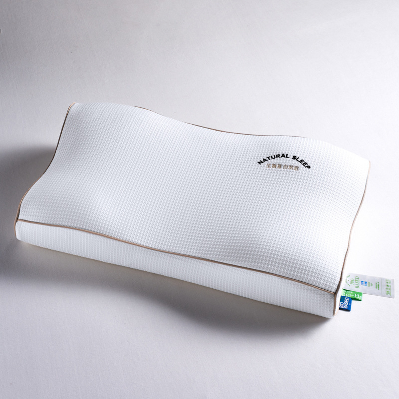 生物基美肌枕零压枕头枕芯护颈椎助睡眠家用超柔记忆棉枕头波浪|undefined