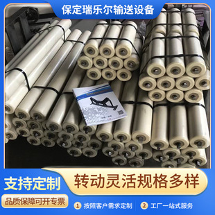 Customized white nylon roller for mine white modified nylon roller dustproof and waterproof labyrinth