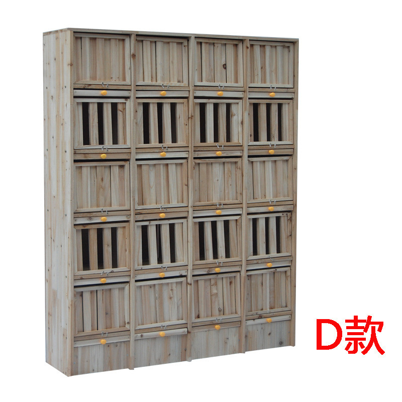 鳩組み合わせ鳩の巣箱競技鳩ケージ木製器具大型マッチングケージ無垢材種鳩調整|undefined