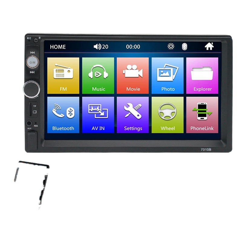 Reproductor MP5 de 7 pulgadas para coche con Bluetooth y cámara de reversa - Mayorista image 1