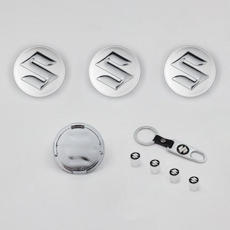 Suitable for Suzuki Wheel Hub Caps for New Sx4, Swift, Ignis, Alto, and Vitara Car Tire Center Caps