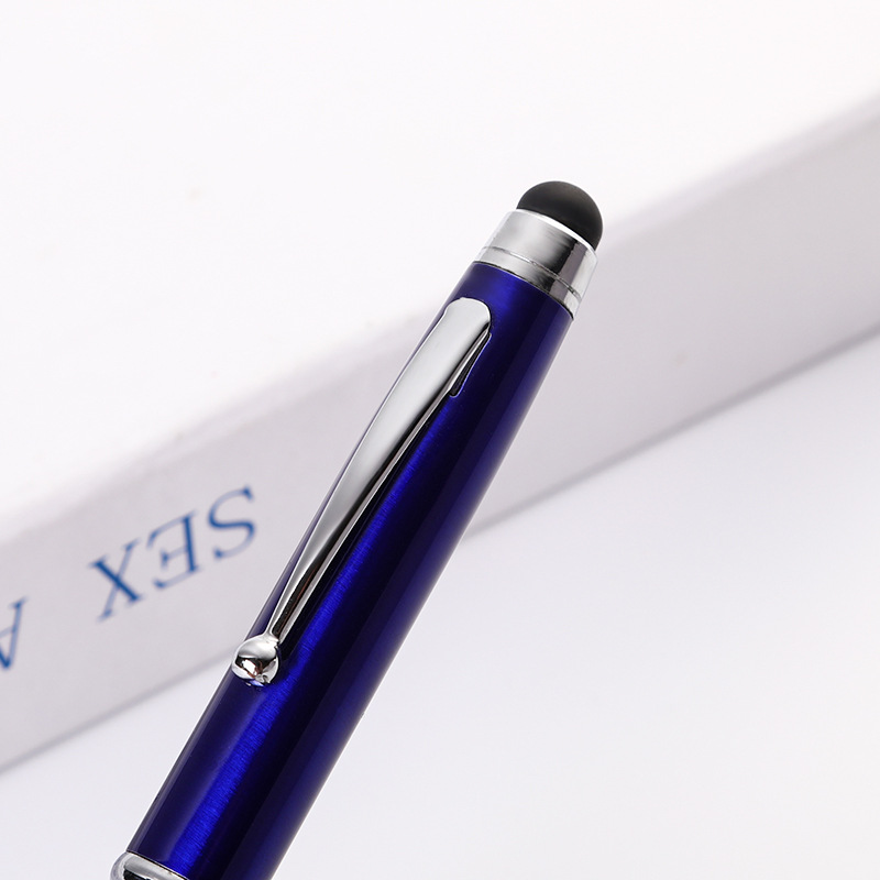 Suministro directo de fábrica Bolígrafo De Metal bolígrafo láser LED herramienta pluma publicidad comercial pluma logotipo personalizado pluma de metal al por mayor