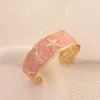 Fuchsia enamel, starfish, seahorse