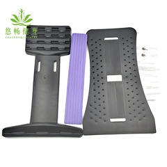 Lumbar disc traction device, lumbar vertebra corrector, waist strain curved stretch reliever, yoga spine massage equipment