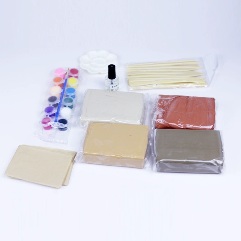 Clay for elementary school students handmade, tools set, ceramics, training