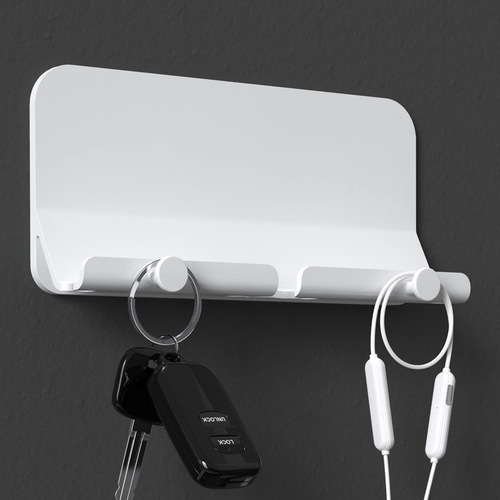Wall-mounted creative mobile phone tablet charging bracket lazy wall traceless multi-function computer placement viewing bracket