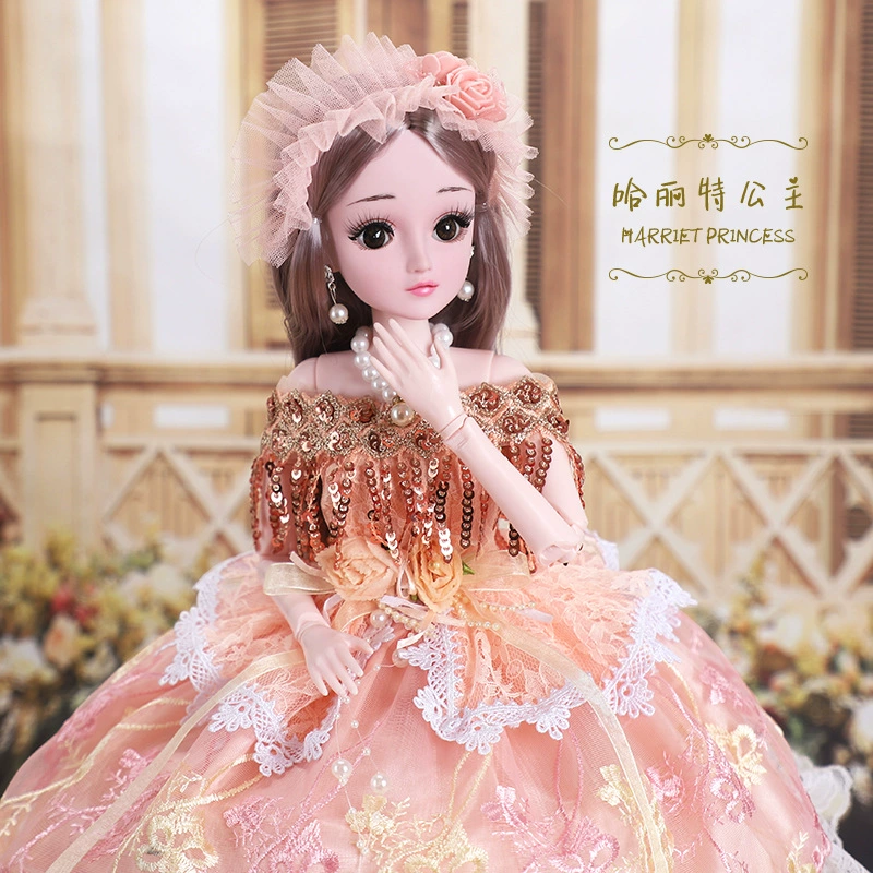 Doll Barbie Gift Box Set, multiple sizes (47–90 cm), multi-dress & accessory kit