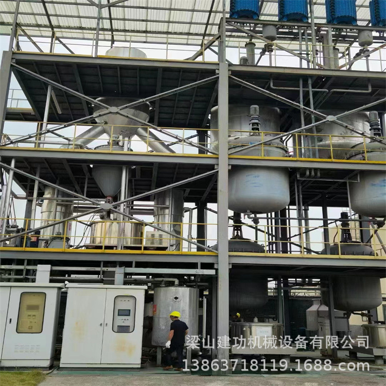 二手废水蒸发器 外循环式蒸发浓缩设备 3吨MVR蒸发器 2205材质