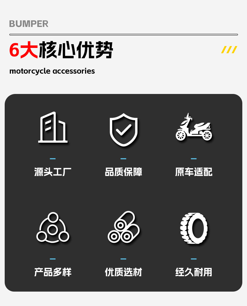 Suitable for Qianjiang Sai 550Es Bumper Anti-Collision and Anti-Fall Bumper Sai 550S Motorcycle Front Bumper Competition Bumper