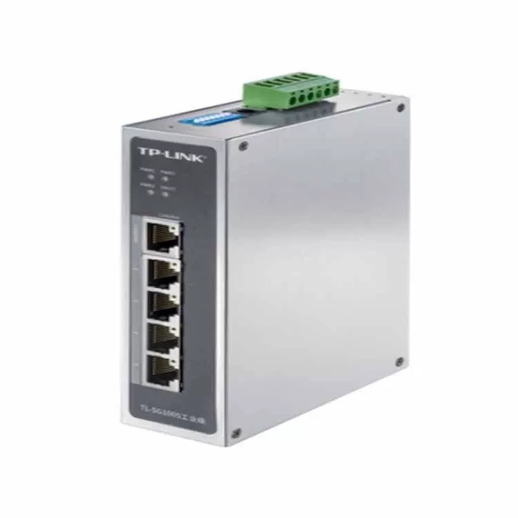 Промышленный Ethernet-коммутатор TP-LINK TL-SG1005, DIN-рейка/настенный монтаж, гигабитный