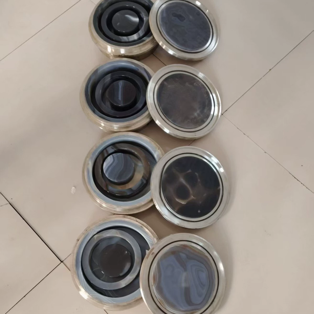 Вибрационная мельница для измельчения проб GJ-500 из агатового материала для гидравлической подготовки образцов руды