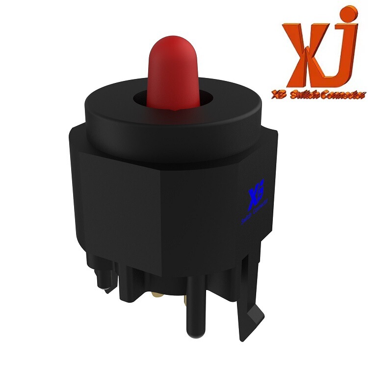 Led Illuminated Push Button Switch, Direct Plug-In, Illuminated Round Button Switch, Tactile Illuminated Touch Switch, Round