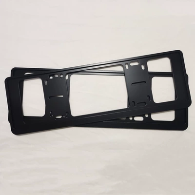 License Plate Holder Frame, License plate holder/license plate holder - ordinary-double-layer-new-energy-black