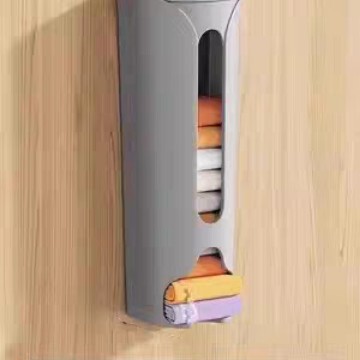 パンツ収納ボックス、パンツや怠け者の下着を壁に取り付けて取り出すためのパンチフリーのスリーインワン、怠け者のストッキング収納アーティファクト|undefined
