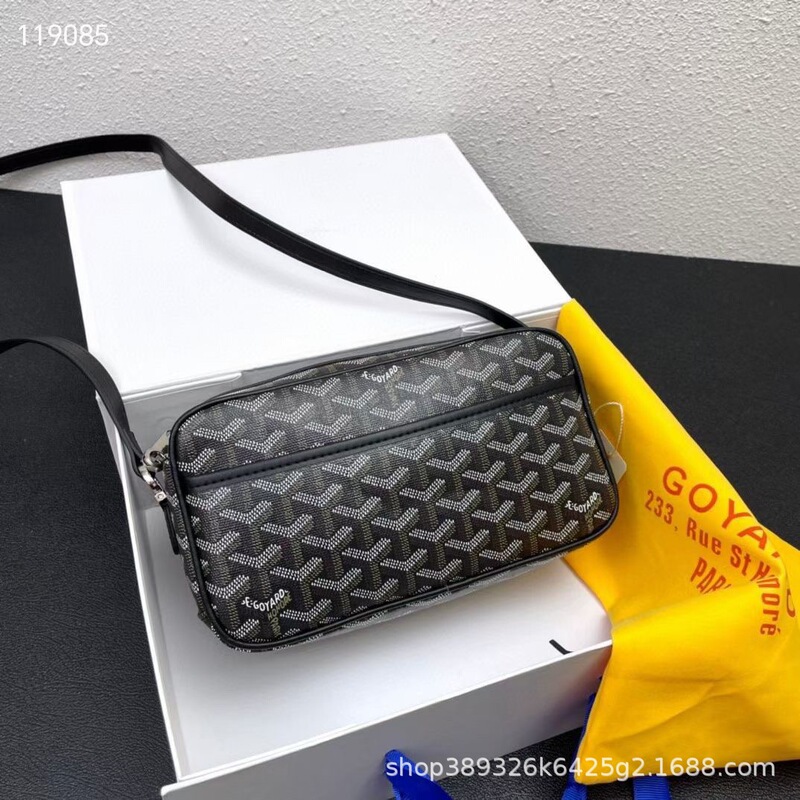 Goya Dog Tooth Bag, Fashionable and High-Quality, Korean Style, Celebrity-Inspired, Single Shoulder Crossbody Small Square Bag, Camera Bag, New Model Goya Dog Tooth Bag, Fashionable and High-Quality, Korean Style, Celebrity-Inspired, Single Shoulder Crossbody Small Square Bag, Camera Bag, New Model
