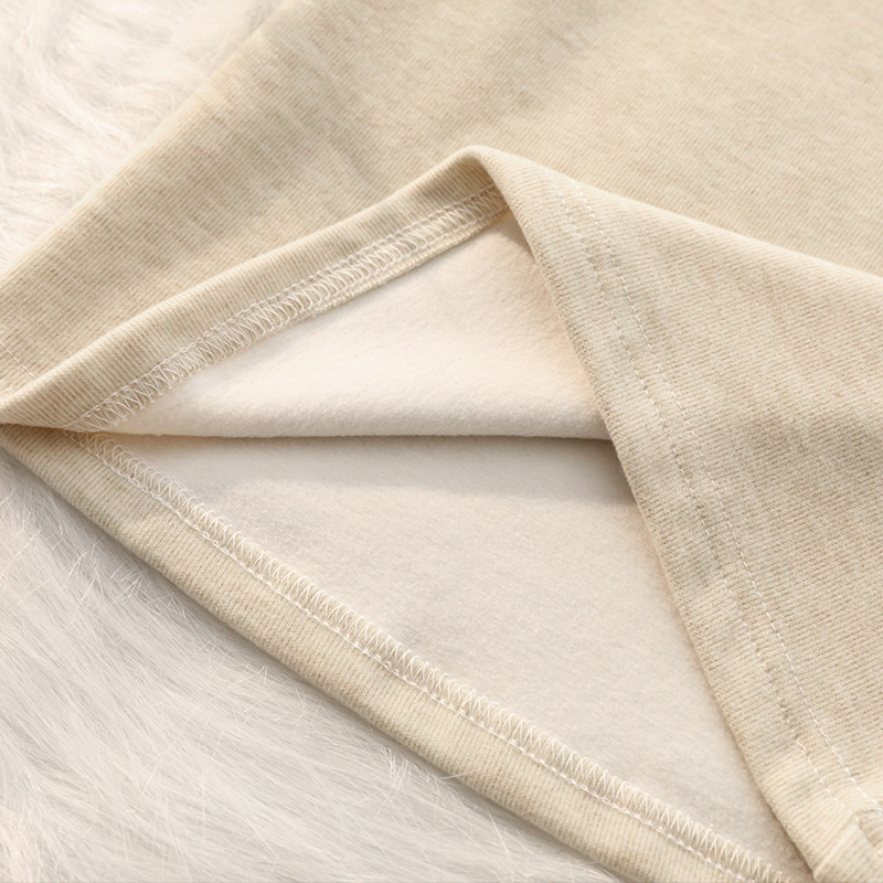 Casual Elegant Simple Style Solid Color Velvet Polyester T-shirts & Shirts display picture 10