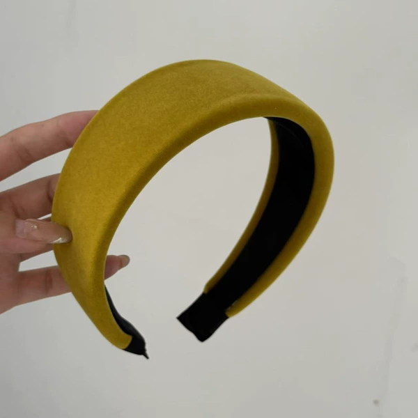 F6593-4# ginger velvet headband