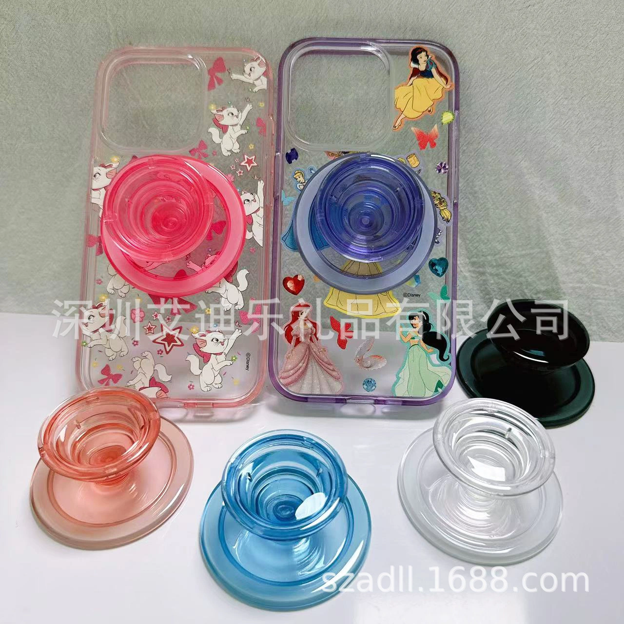 Ультра прозрачный держатель магнитного всасывания цветной держатель магнитного всасывания без утечки магнита держатель подушки безопасности мобильного телефона