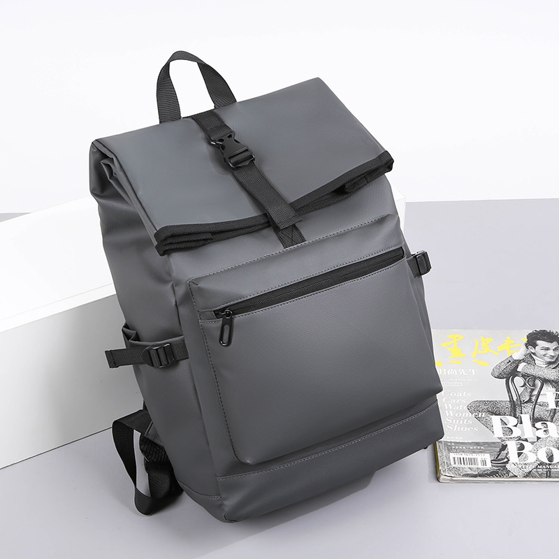 Fashion Business Backpack Multi-compartment Large Capacity Simple Commuter Men's Bag Outdoor Travel Laptop Bag