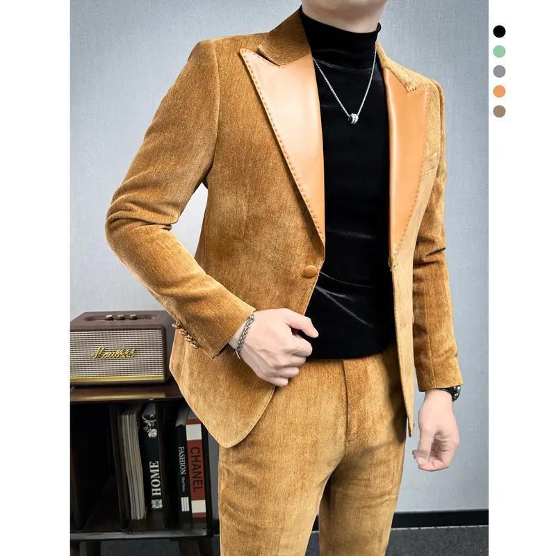 카키[슈트+바지]