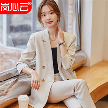 早春空姐制服职业套装时尚气质女神范前台珠宝店美容院工作服套裤