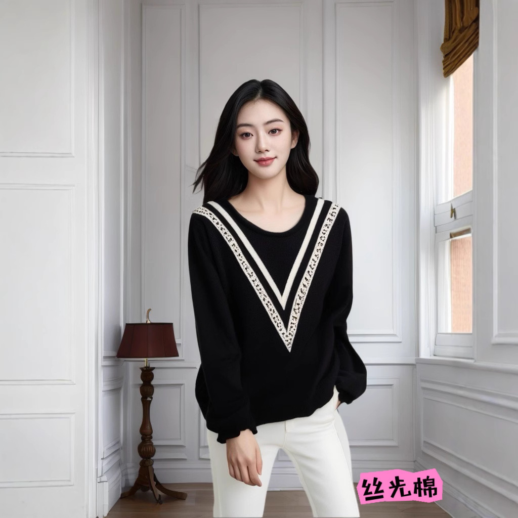 brand summer design knitted sweater