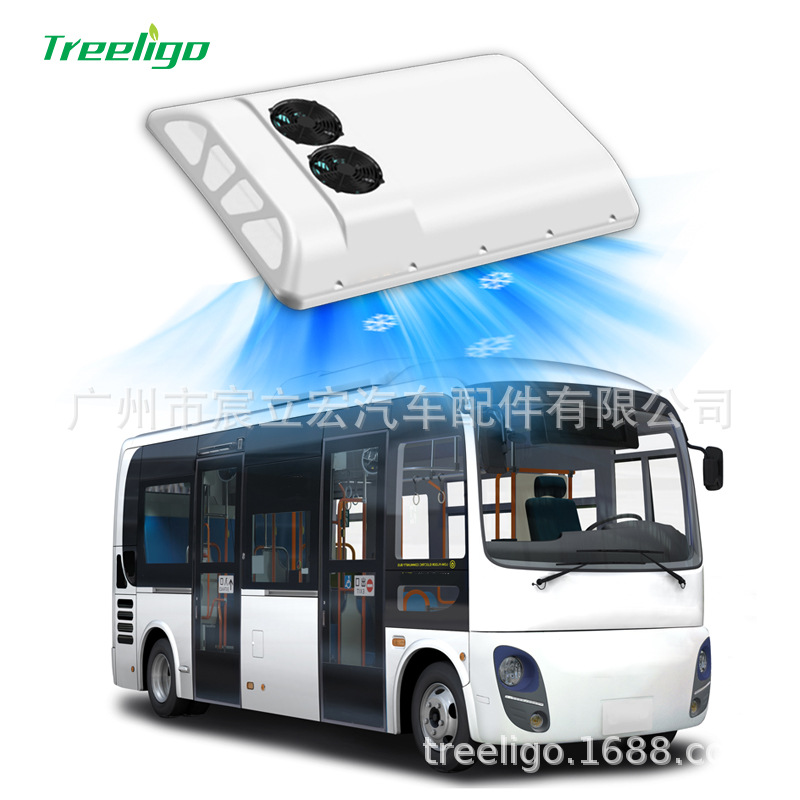 Treeligo nuevo bus aire acondicionado alta capacidad de refrigeración coche aire acondicionado bus aparcamiento aire acondicionado