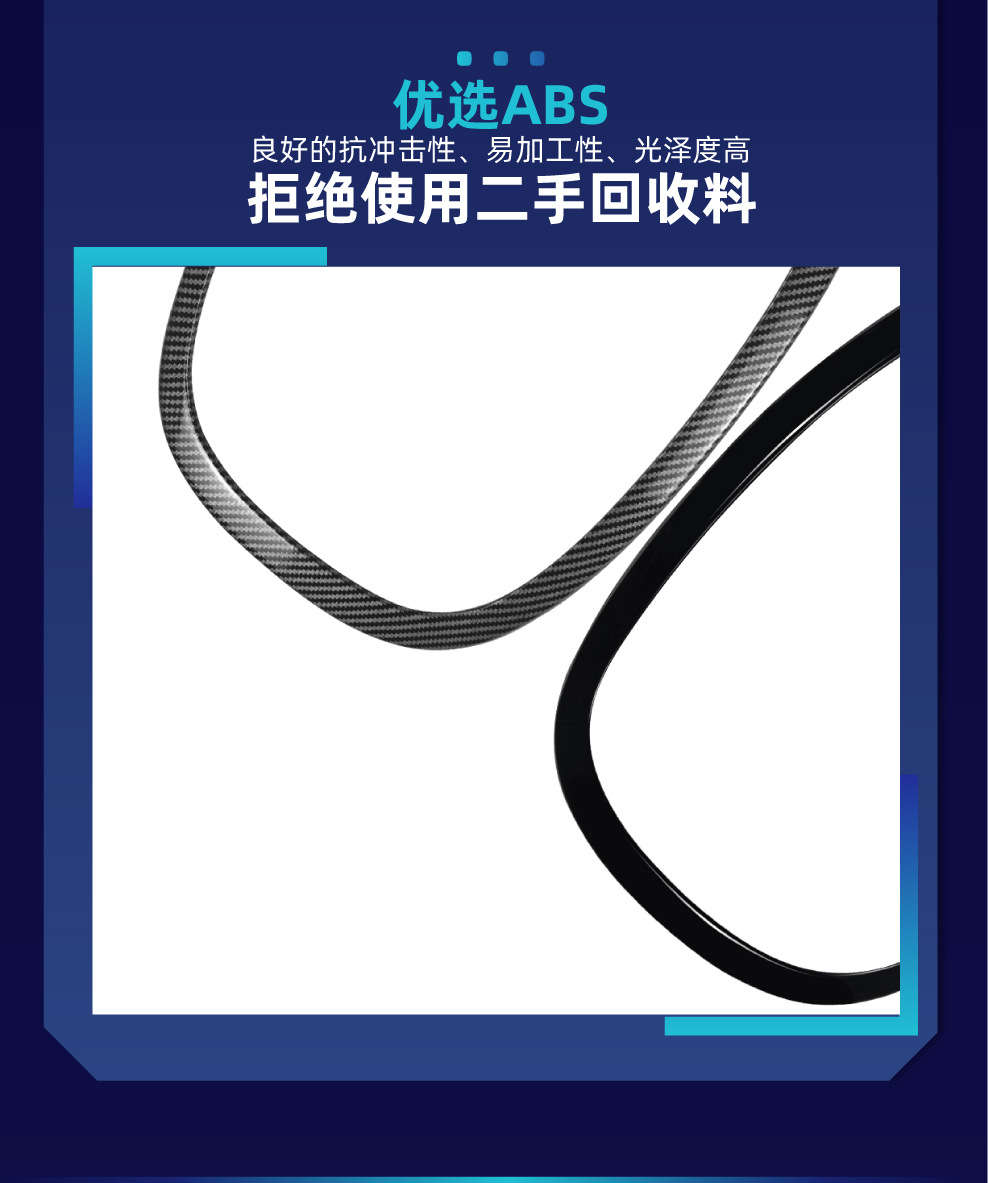 Suitable for Mini One Cooper F55 F56 F57 front headlight eyebrow and rear taillight frame car stickers for cross-border modification