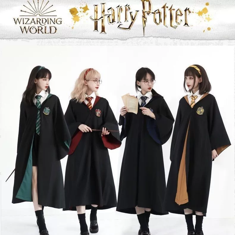 Волшебный халат Гарри Поттера, совместный бренд USJ, подлинный универсальный студийный халат волшебника Хогвартса, академия косплея на Хэллоуин