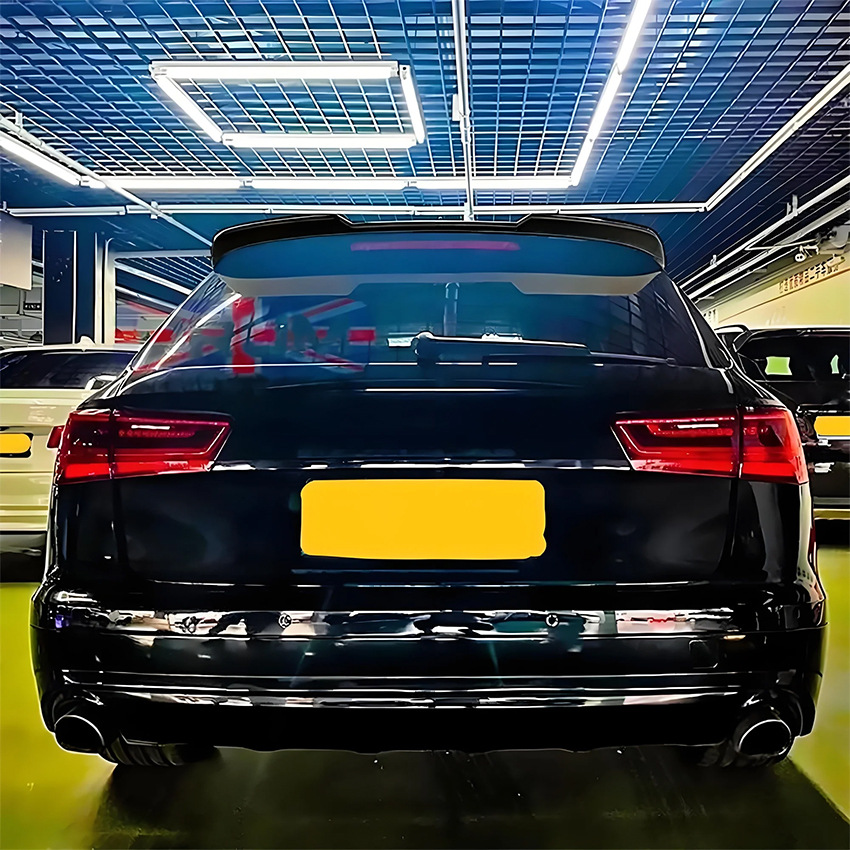 Suitable for 2012-2018 Audi A6 C7 Touring Avant/Allroad Rear Wing Top Wing Without Drilling