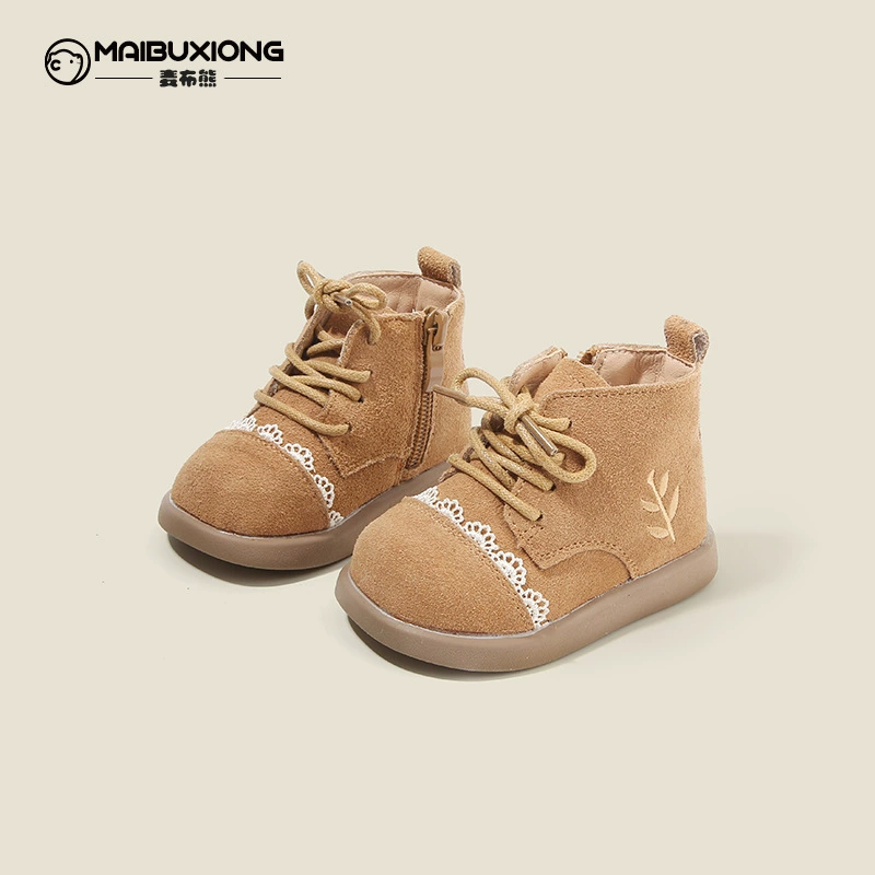 Martens, demi-season children's low boots, footwear for early age for boys, shoes