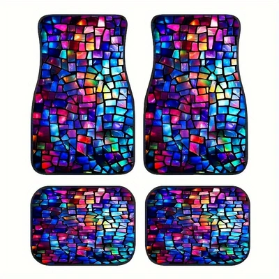 Avtomobil döşəmə paspasları — Mat Wholesale - new-car-mats-58-3344cm-two-pieces
