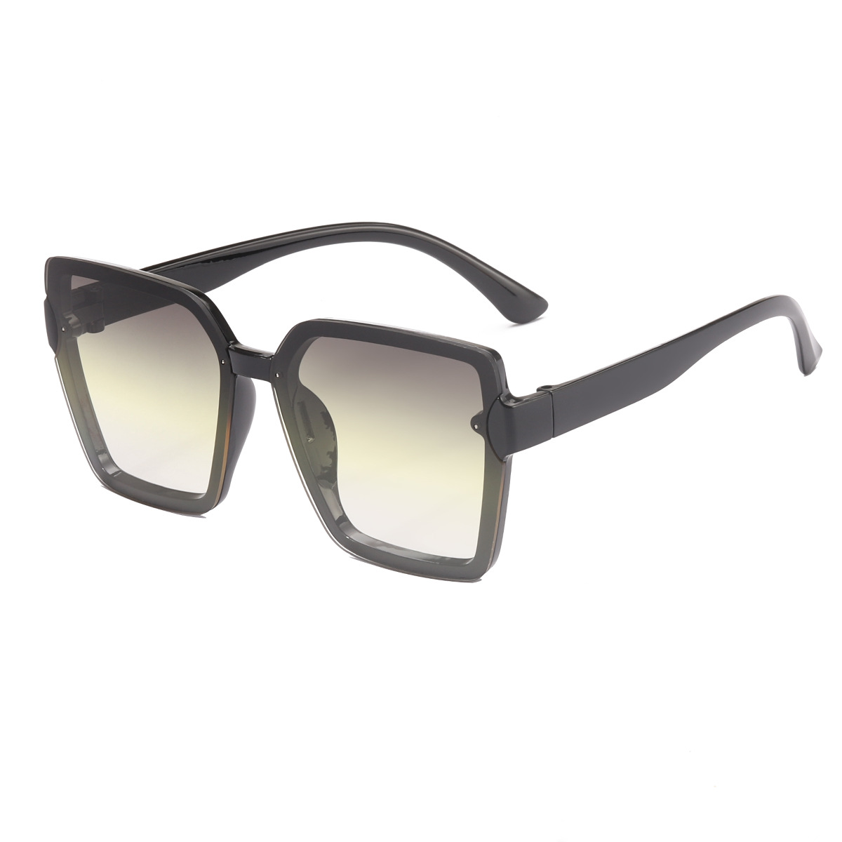 Marco negro gris verde