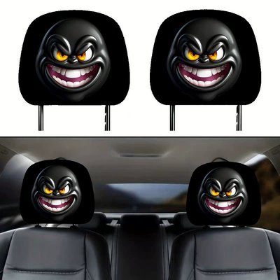 Headrest Protective Cover Oil-Proof, Universal seat cover - 16-double-sided-printing-1pc-26cm28cm