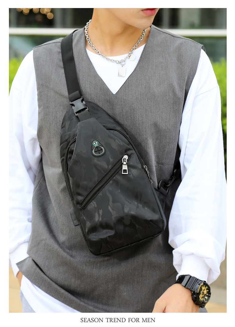 ¡venta Al Por Mayor! ¡nueva Moda! Bolso De Hombro Para Hombre, Bolso De Hombro Para Ocio Coreano, Bolso De Pecho Para Hombre display picture 23