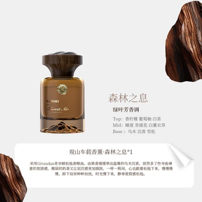 Perfplant seat Model Car Interior Fragrance for Car - breath-of-the-forest-original-name-ebony-agarwood