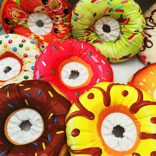 Pet Cat Elizabeth Loop Сладкая мягкая петля Кошачий ошейник с защитой от царапин и сладкой крышкой для головы Бургер Пицца Закуска