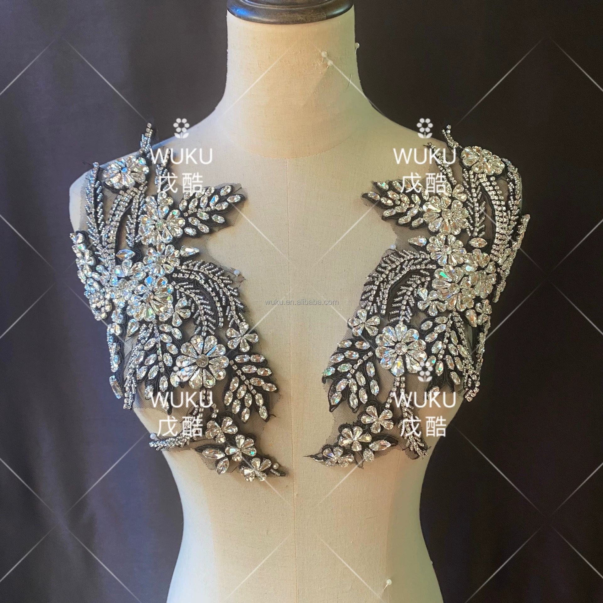 戊酷 Lace свадебное платье, наклейка, 18×30см