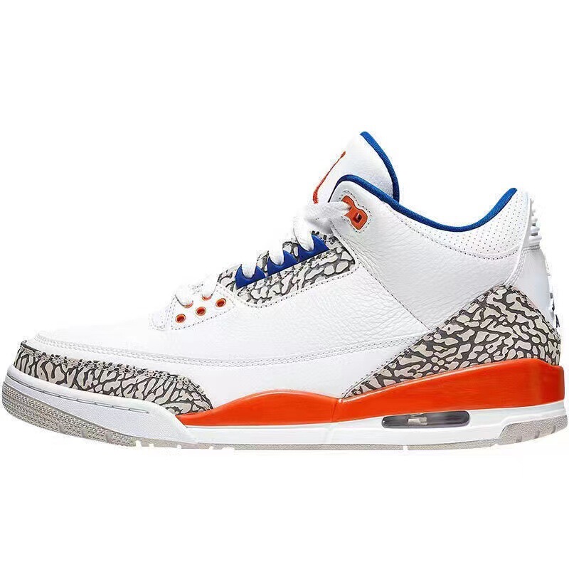 AJ3黒セメントレースブルー藤原浩エアマット実戦バスケットボール靴ジョー3滑り止め耐摩耗性男女レジャー運動靴|undefined