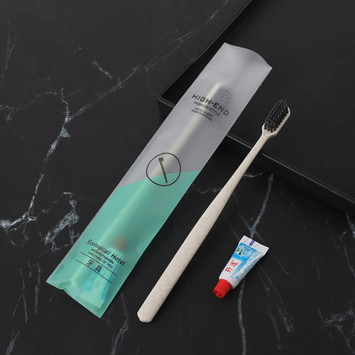 Wholesale Hotel Simple Disposable Soft Bristle Toothbrush Comb Toiletries Household Guest Disposable Toothware Set