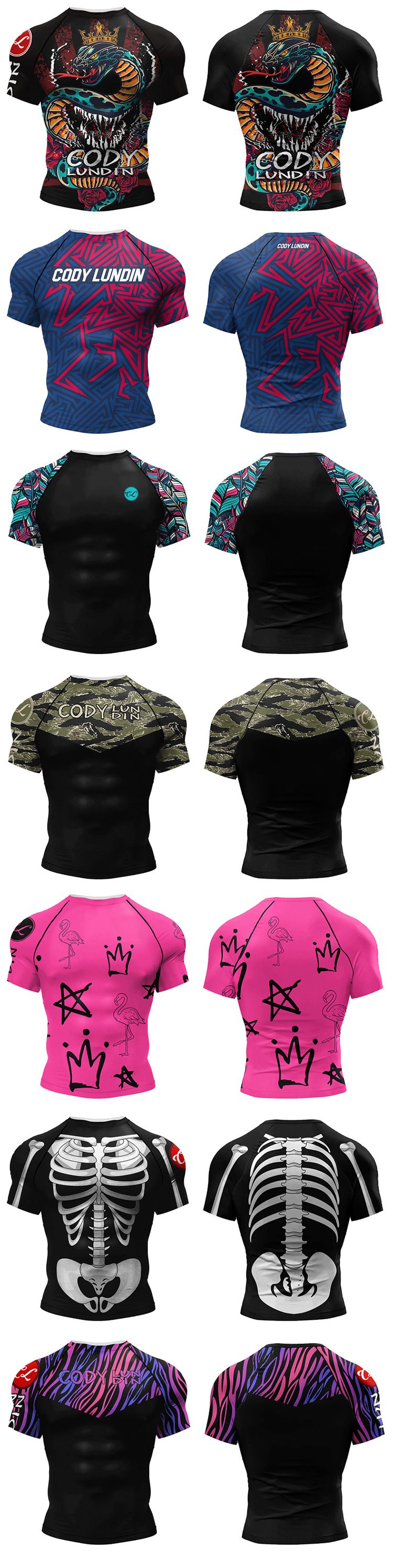 3D Digital Print T-Shirt