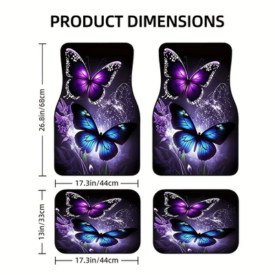 Avtomobil döşəmə paspasları – Wholesale - msi-3-3344cm-rear-row-two-pieces