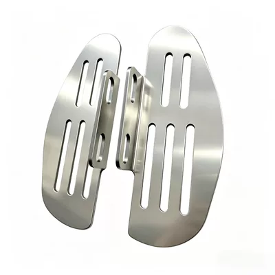 Suitable for Niu Electric Scooters Uqi+/U2/U+B Rear Footrest U1C/Maoling G30 Footrest Miracle Niu N8 Accessories (Motorcycle pedals) - calf-foot-plate-stainless-steel