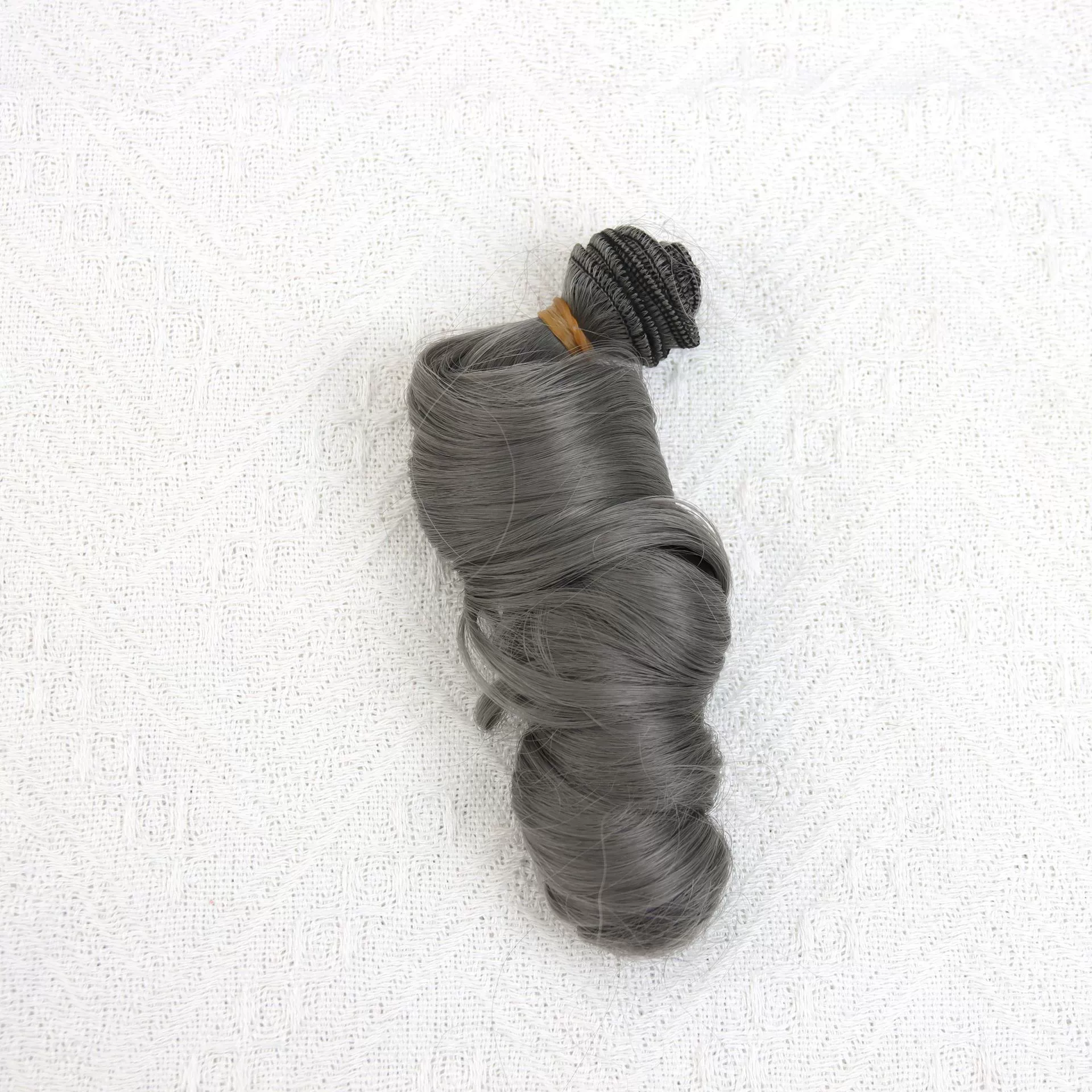 Modified doll, crochet, curly wig, (Physicals), 15cm